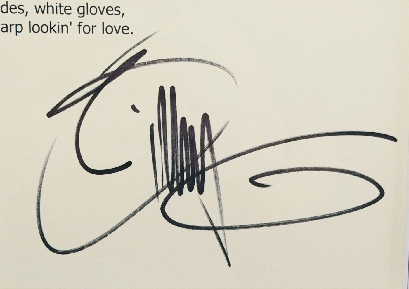 ZZ TOP – Multi-Signed Framed "Eliminator" Tribute