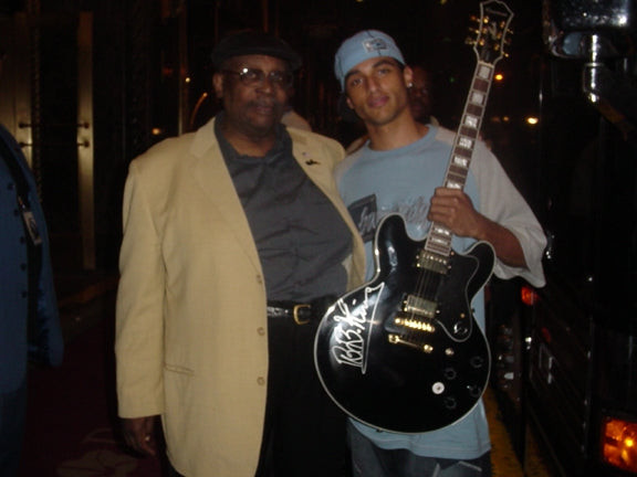 B.B. King Signed Autographed Gibson Epiphone Guitar UACC AFTAL RACC TS ACOA Version 1