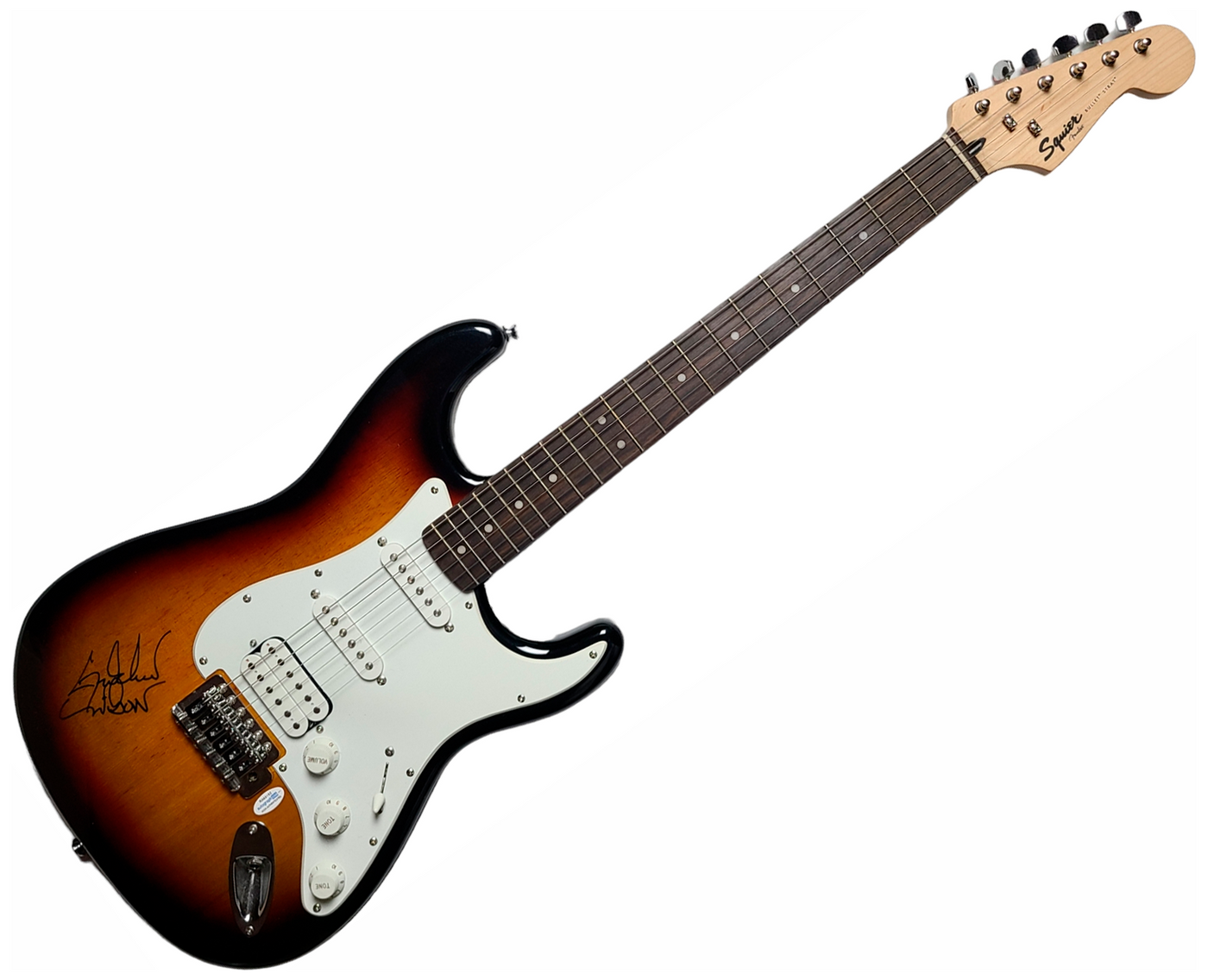 Gretchen Wilson Signed Autographed Sunburst Fender Electric Guitar ACOA