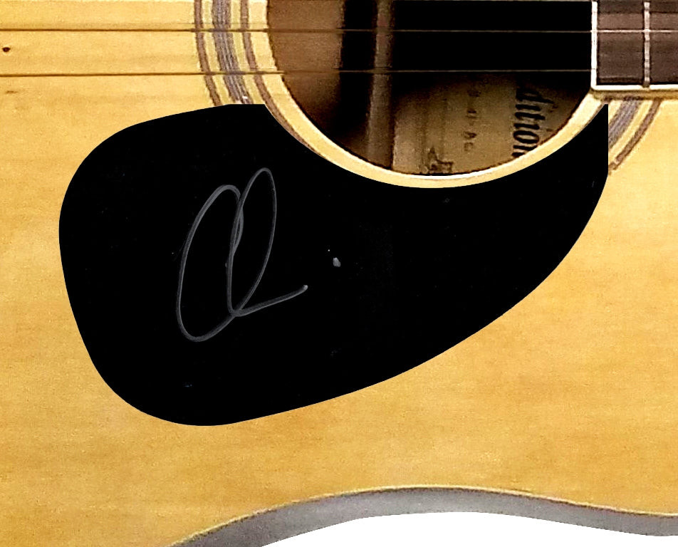 Adam Levine Autographed Maroon 5 Signed Acoustic Guitar