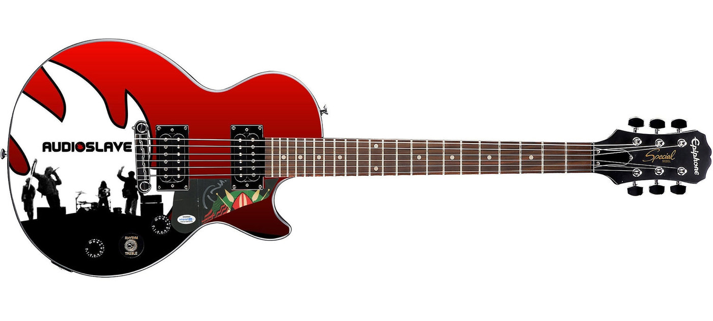 Audioslave Tom Morello Gibson Epiphone Les Paul Photo Graphics Guitar ACOA ACOA