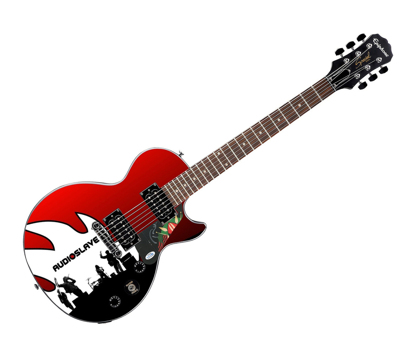 Audioslave Tom Morello Gibson Epiphone Les Paul Photo Graphics Guitar ACOA ACOA