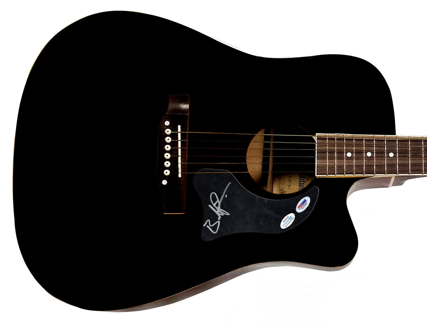 Bobby Pinson Signed Autographed Signature Edition Acoustic Guitar ACOA PSA