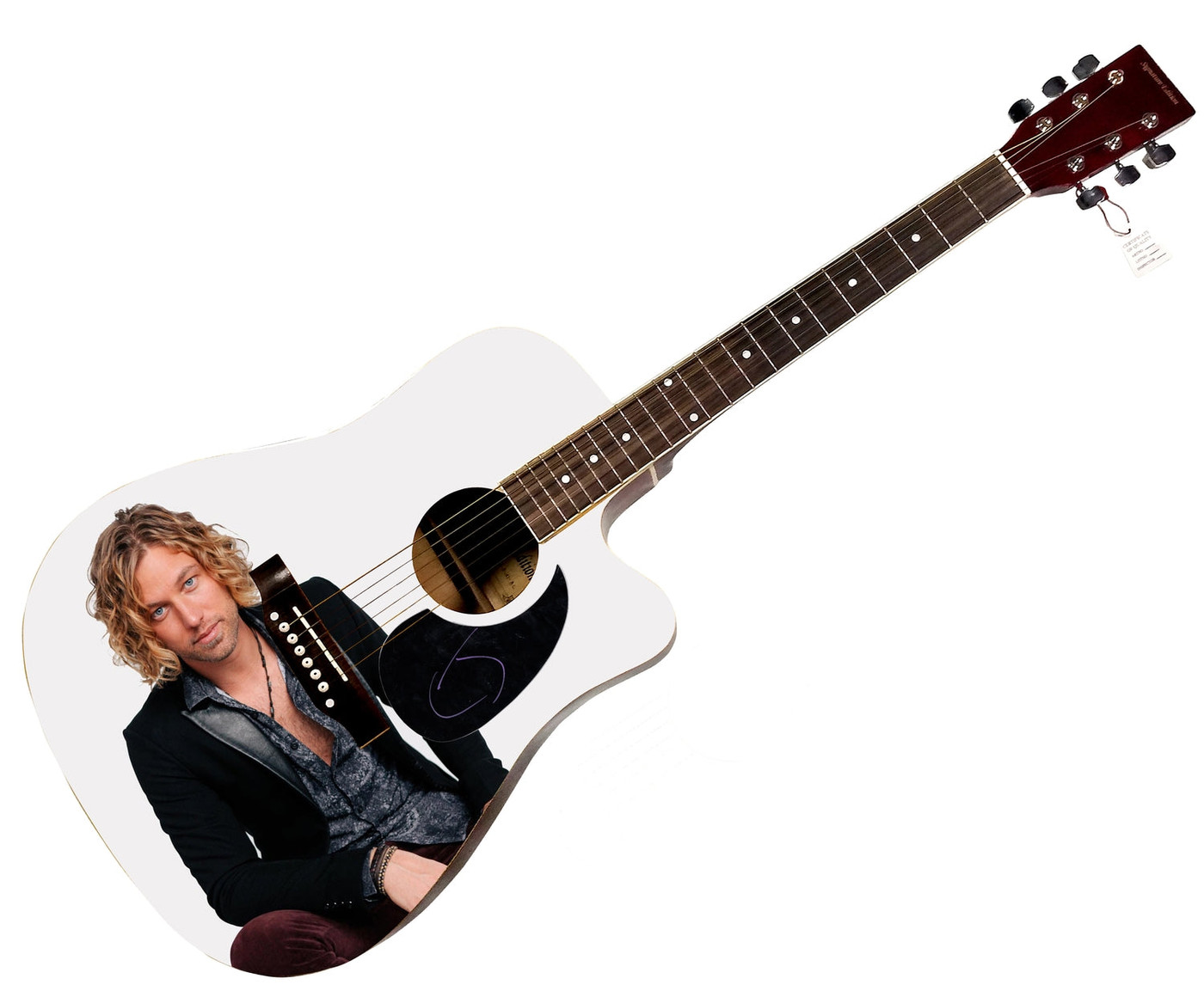 Casey James Signed 1:1 Signature Edition Graphics Photo Guitar