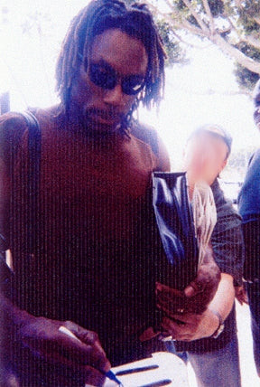 Dave Matthews Band Boyd Tinsley Signed 1:1 Graphics Photo Guitar ACOA