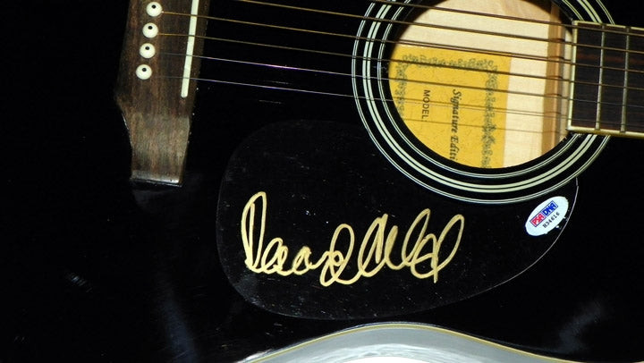 Desmond Child Signed Autographed Acoustic Guitar Psa/Dna Uacc Rd ACOA PSA