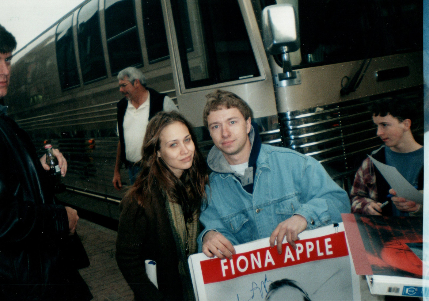 Fionna Apple Signed Gibson Epiphone Les Paul Photo Graphics Guitar ACOA