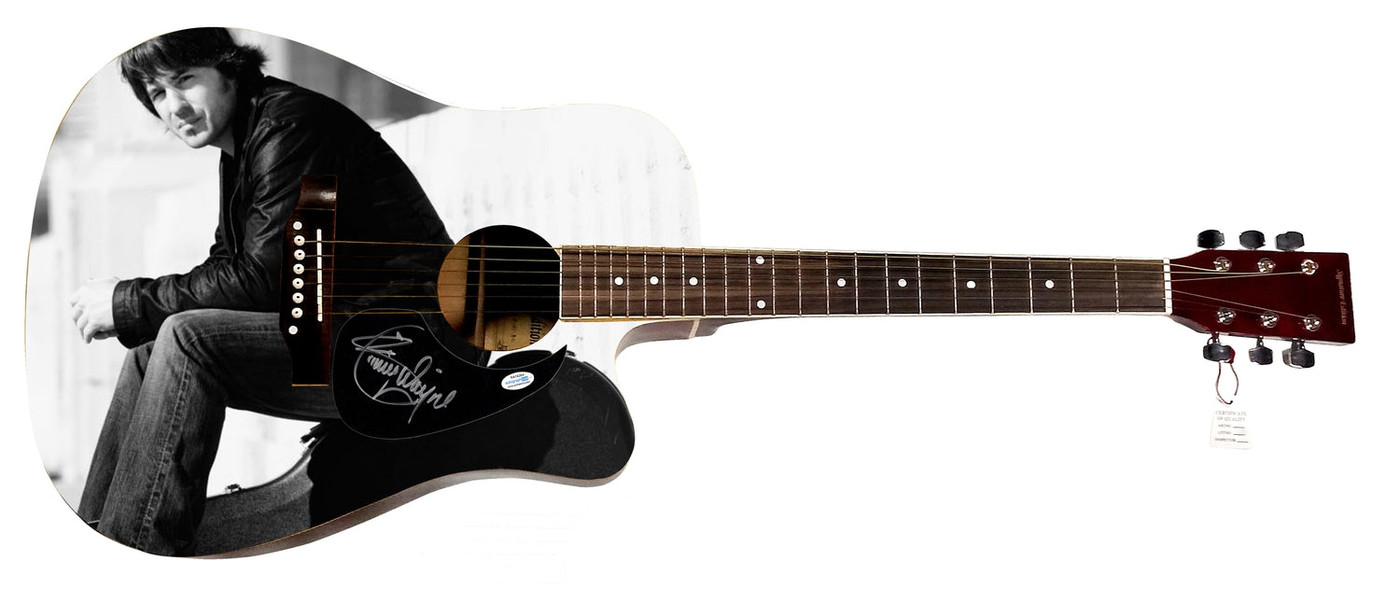 Jimmy Wayne Signed Custom Graphics 1/1 Acoustic Guitar ACOA