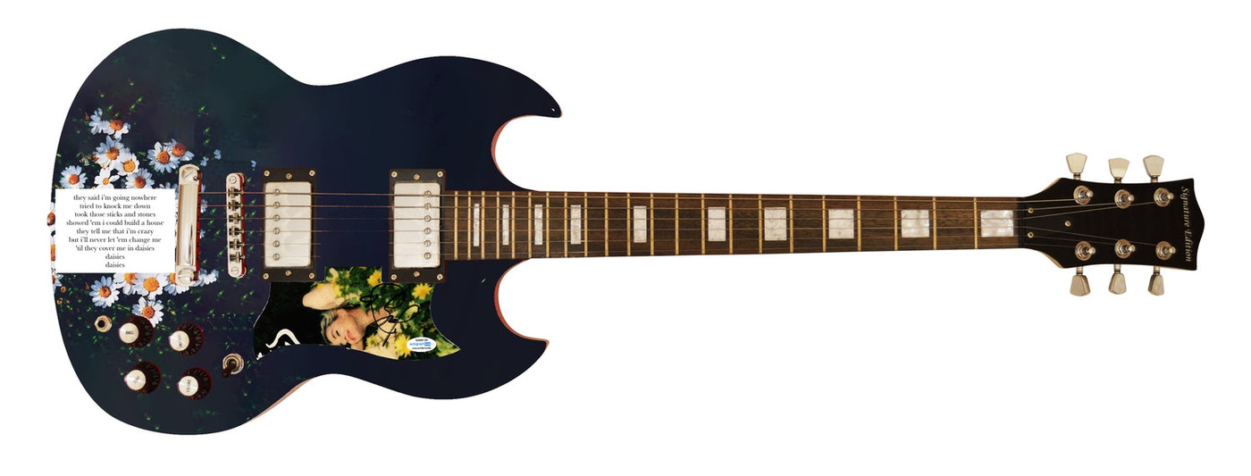 Katy Perry Signed Autographed Photo Graphics Guitar ACOA ACOA Version 1