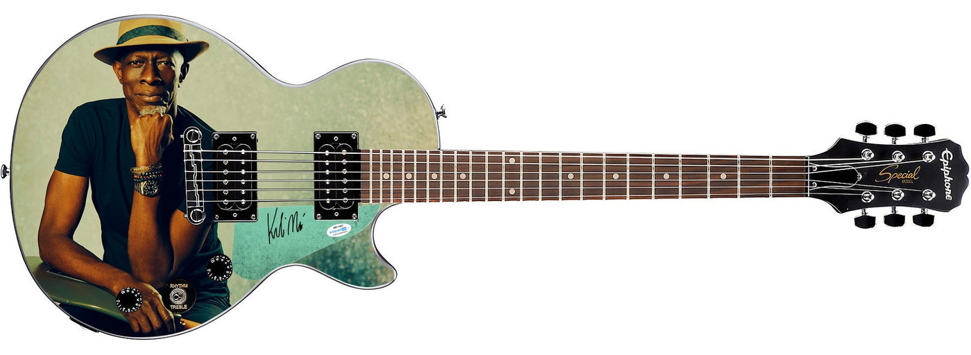 Keb Mo Signed Epiphone 1/1 Custom Graphics Guitar ACOA JSA