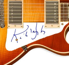 Kirk Douglas Spartacus Signed Autographed LP Guitar Uacc Rd