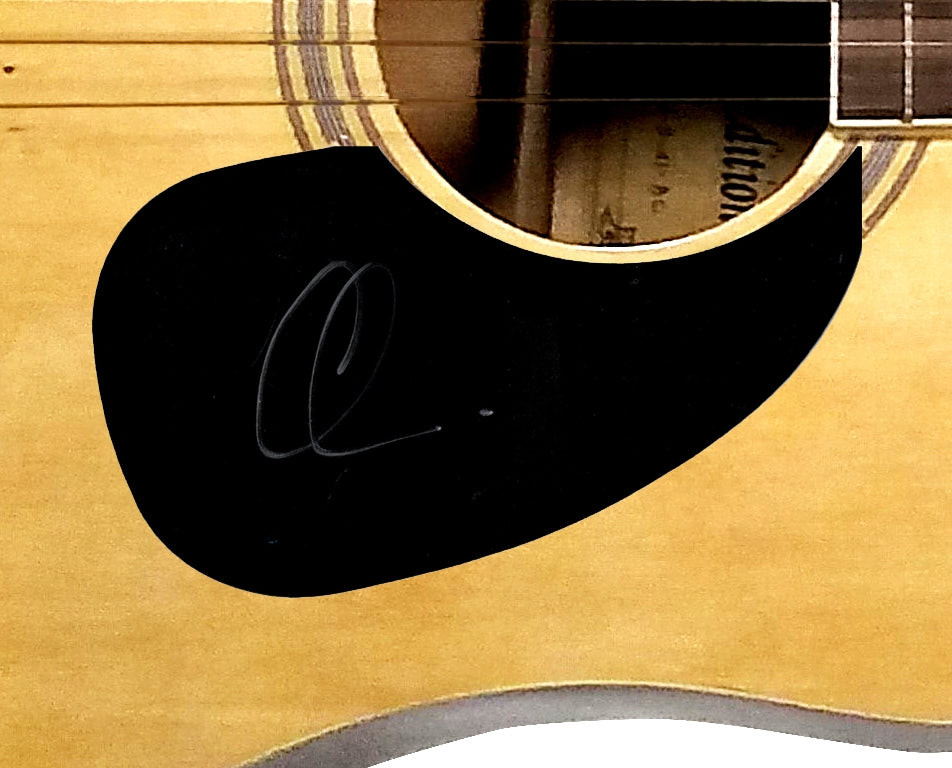Maroon 5 Adam Levine Autographed Acoustic Guitar