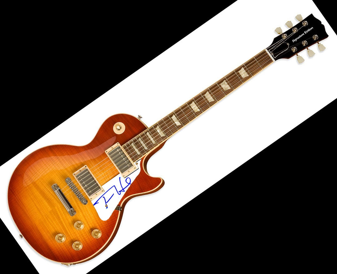 Tom Hanks Forest Gump Signed Autographed LP Guitar Uacc Rd