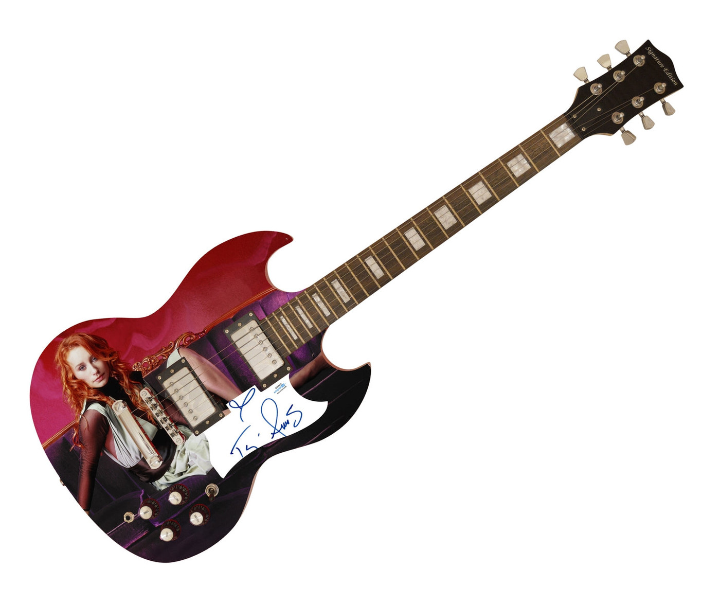 Tori Amos Signed Autographed Poster Photo Guitar ACOA