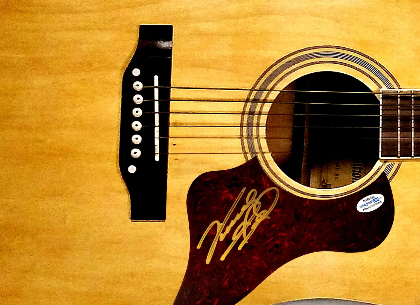 Vince Gill Signed Autographed Acoustic Guitar ACOA Version 2