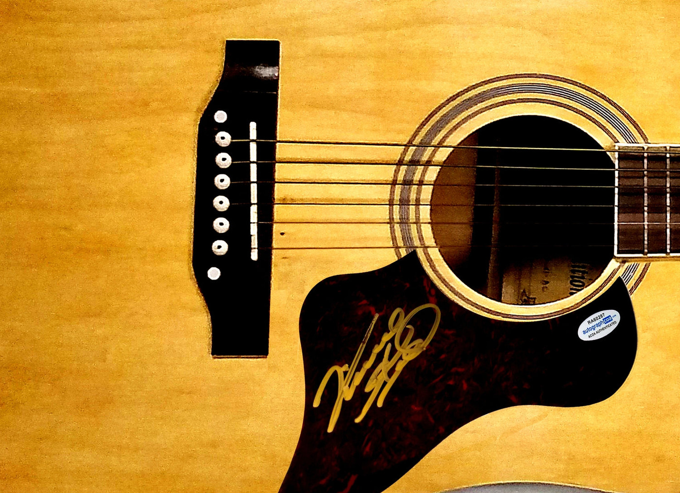 Vince Gill Signed Autographed Acoustic Guitar ACOA Version 3