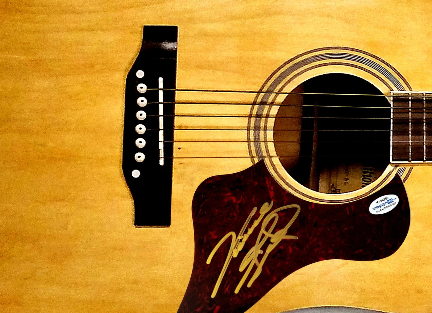 Vince Gill Signed Autographed Acoustic Guitar ACOA Version 5