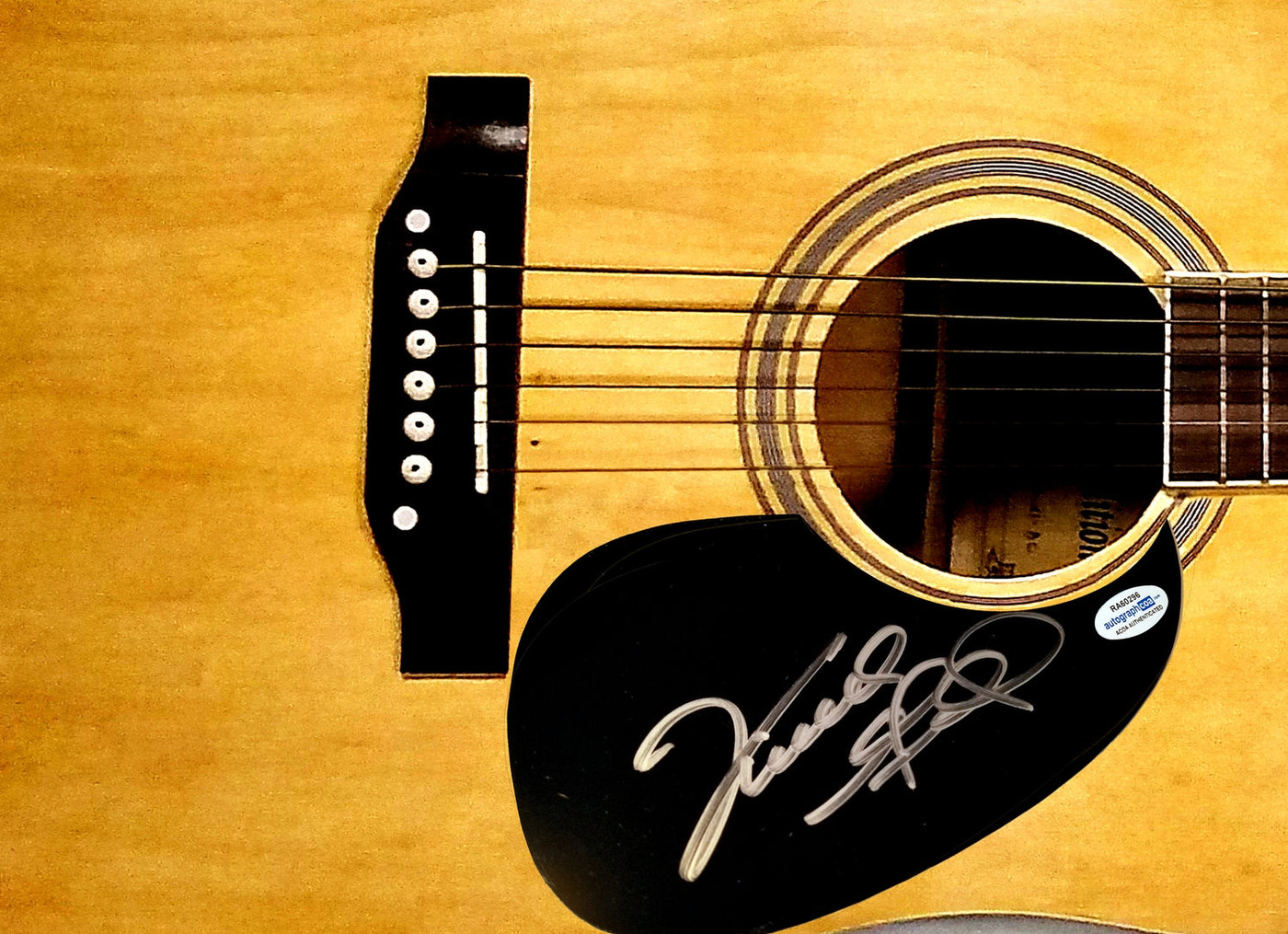 Vince Gill Signed Autographed Acoustic Guitar ACOA Version 11