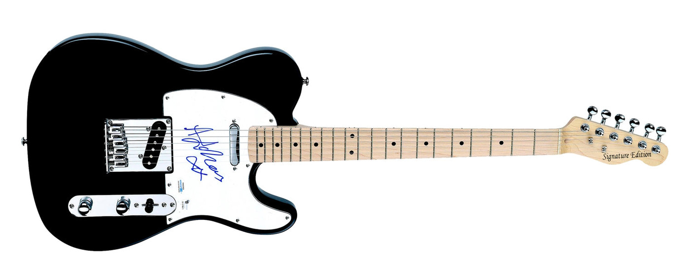 Ali Lohan Signed Autographed Guitar Lindsay Lohan Sister ACOA