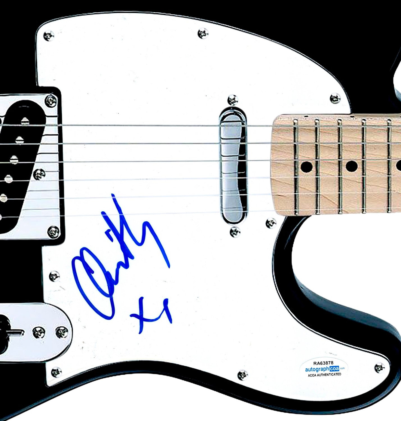 Orianthi Signed Autographed Guitar Michael Jackson Guitarist ACOA
