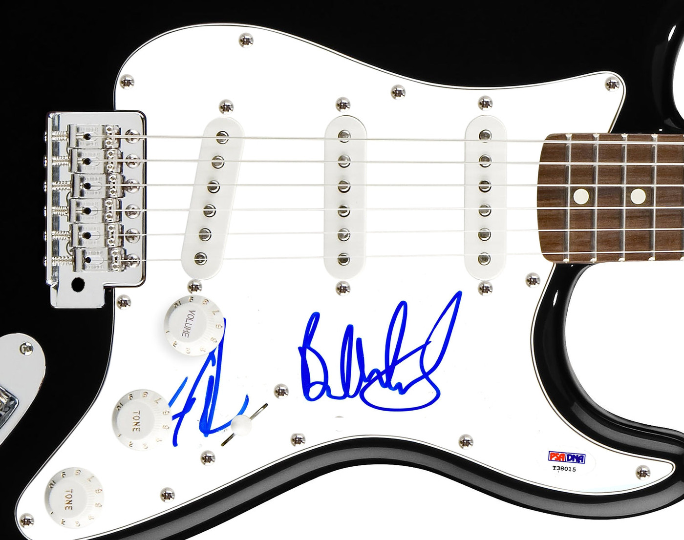 Aerosmith Signed X2 Guitar Steven Tyler Brad Whitford PSA Version 1