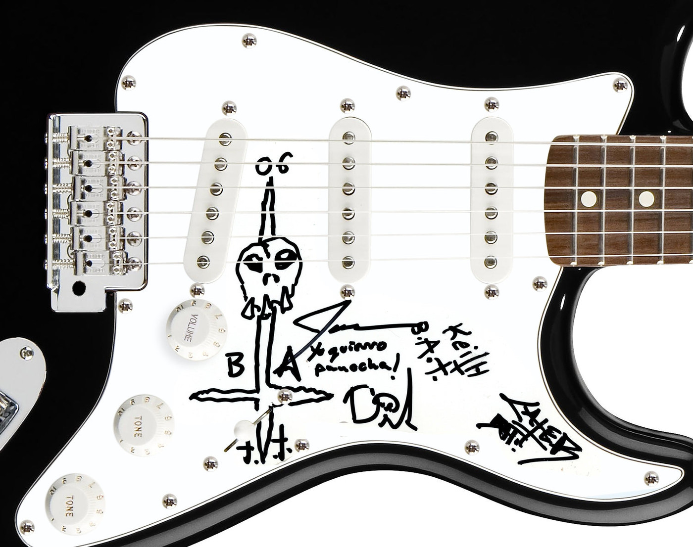 Bad Acid Trip Signed Autographed Guitar