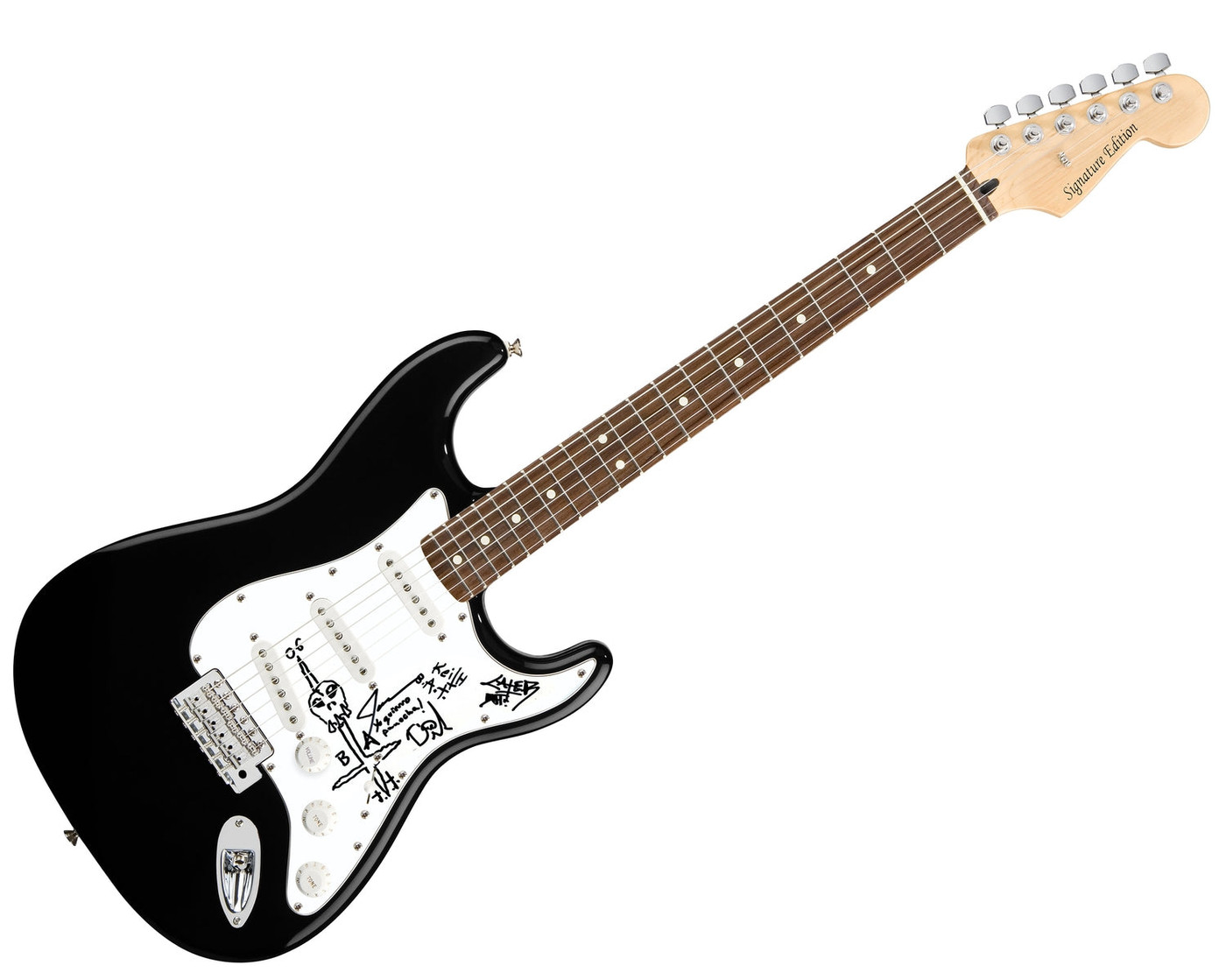 Bad Acid Trip Signed Autographed Guitar