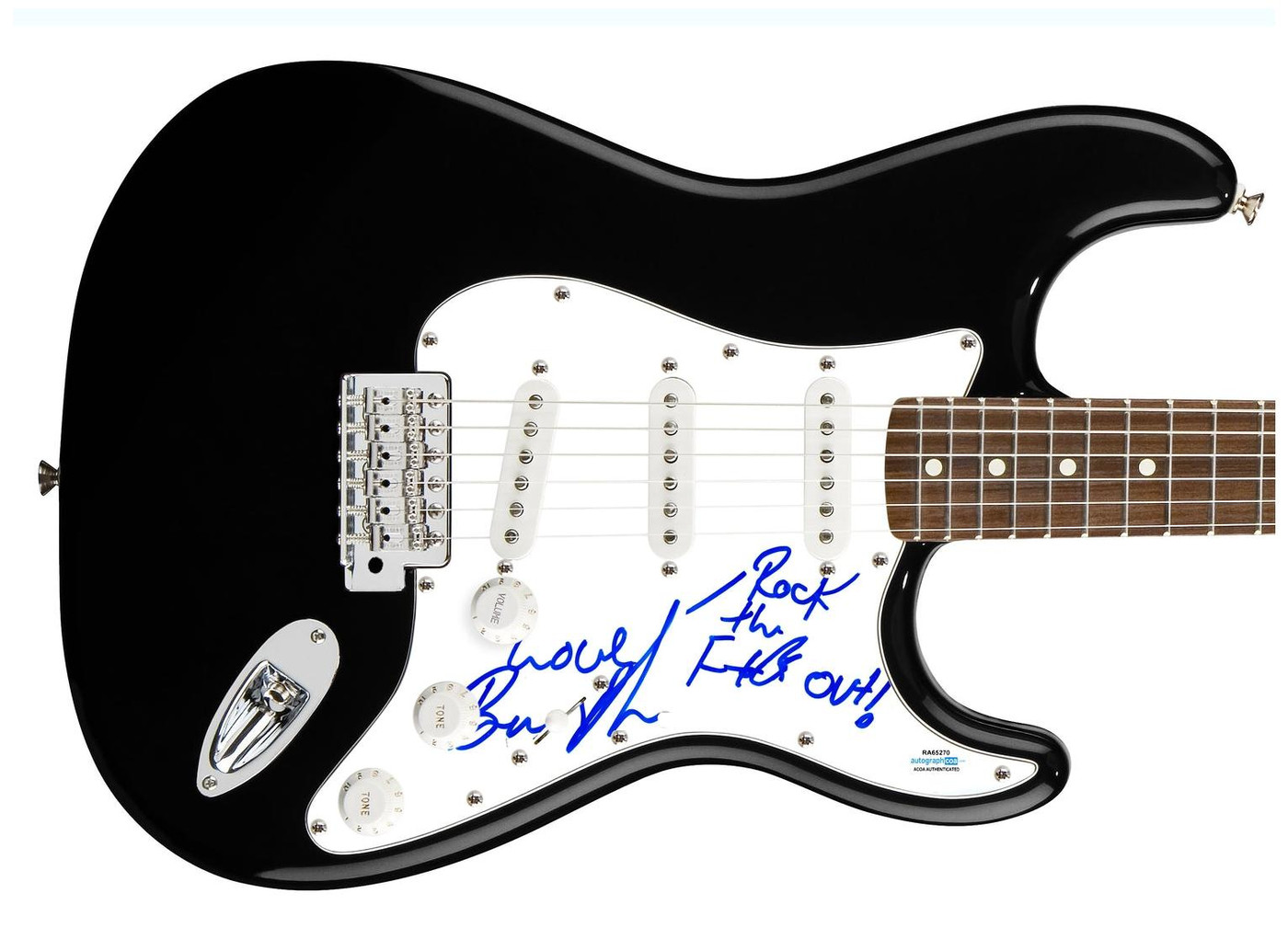 Ben Mendelsohn Signed Autographed Guitar ACOA