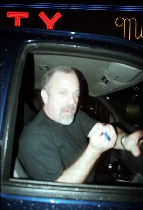 Billy Joel Autographed Fender Piano Man LP Airbrushed Painting Guitar UACC AFTAL PSA