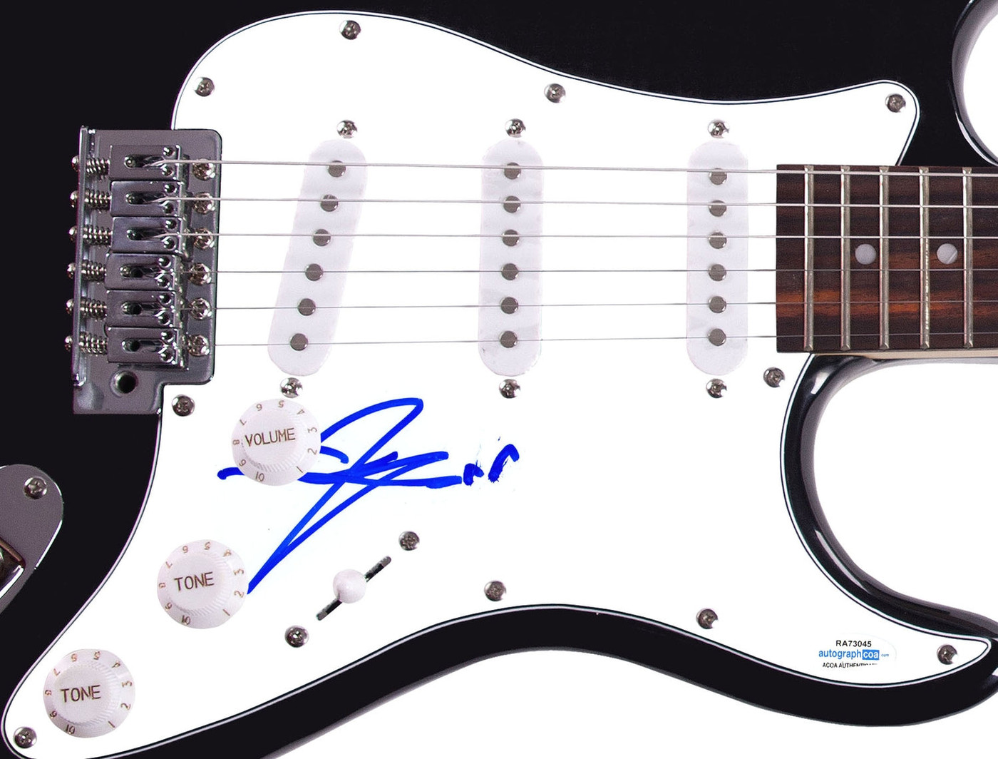 Blues Traveler John Popper Signed Autographed Guitar ACOA