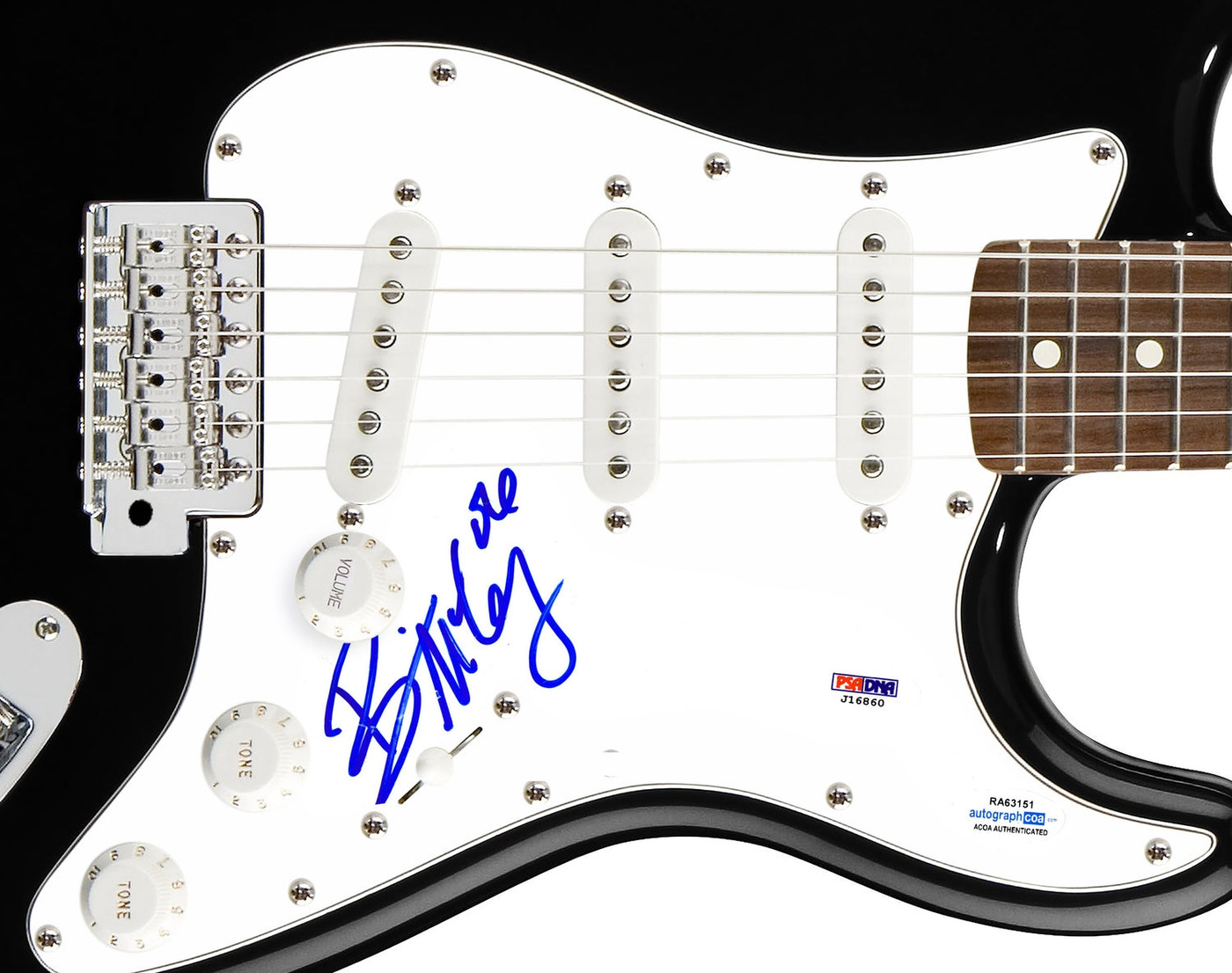 Brian McComas Signed Autographed Guitar ACOA