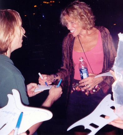 Carly Simon Signed Autographed Guitar ACOA PSA