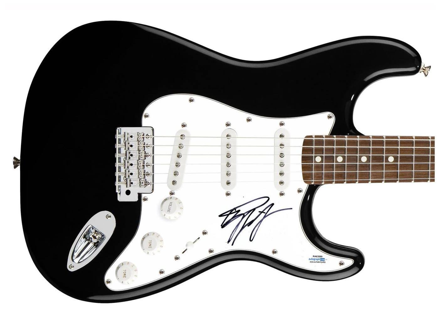 Cinderella Tom Keifer Signed Autographed Guitar ACOA Version 1