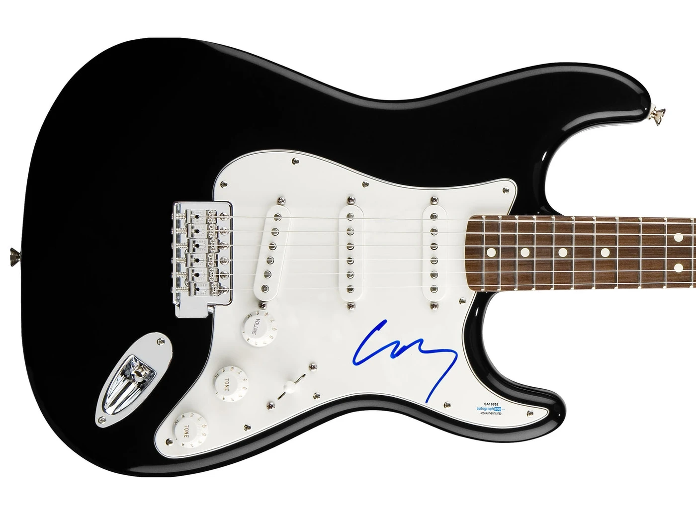 Corey Taylor Signed Autographed Guitar Exact Video Proof ACOA Version 2