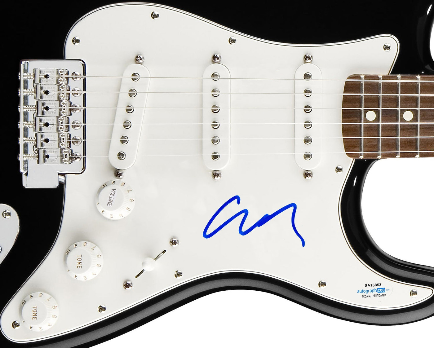 Corey Taylor Signed Autographed Guitar Exact Video Proof ACOA Version 3