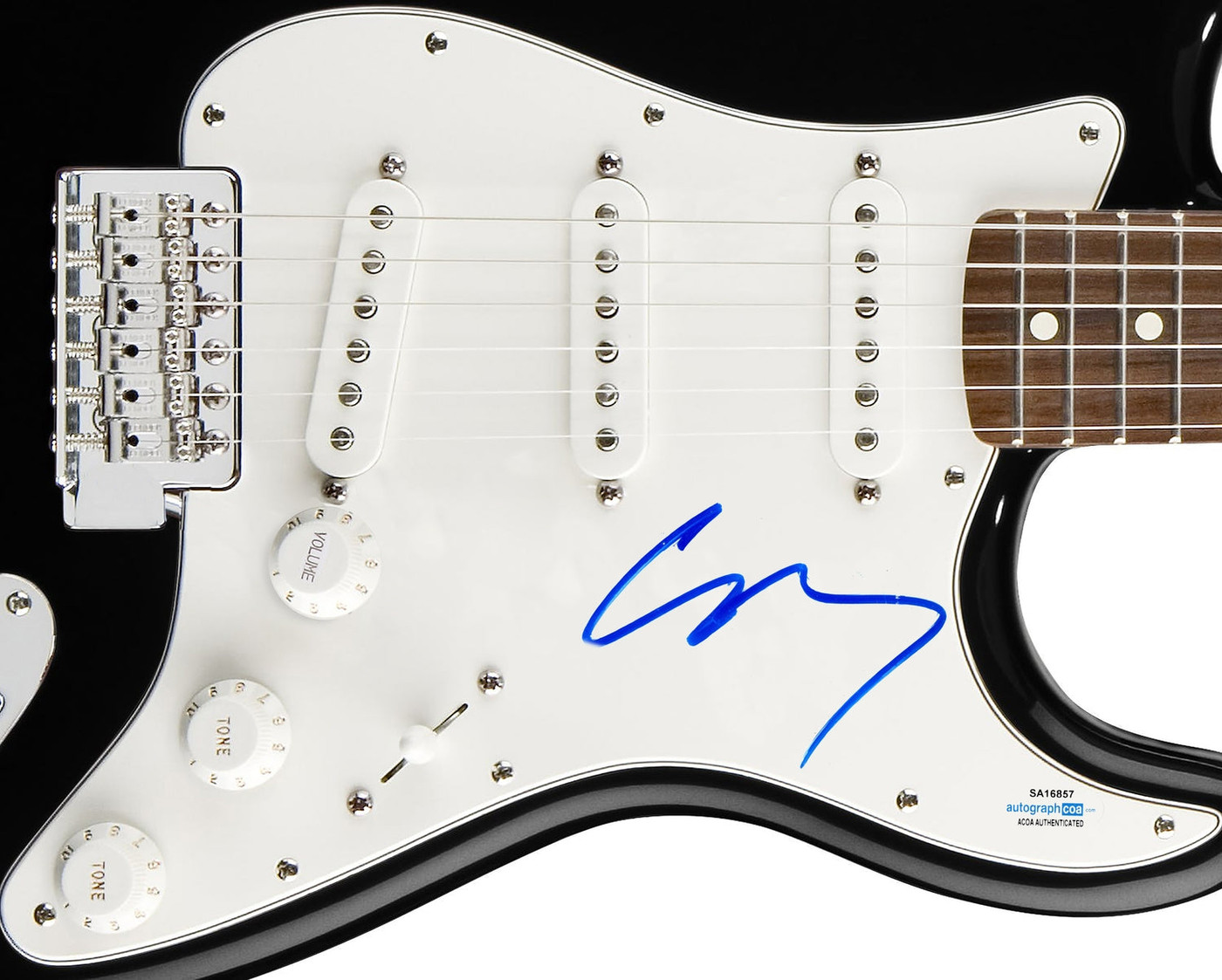 Corey Taylor Signed Autographed Guitar Exact Video Proof ACOA Version 6