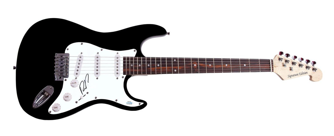 Dave Matthews Band Boyd Tinsley Signed Autographed Guitar ACOA Version 3