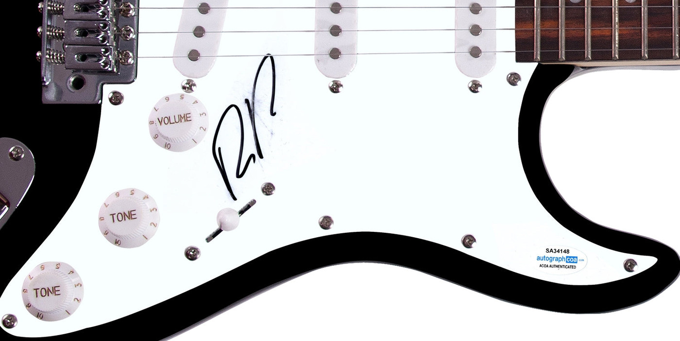 Dave Matthews Band Boyd Tinsley Signed Autographed Guitar ACOA Version 3