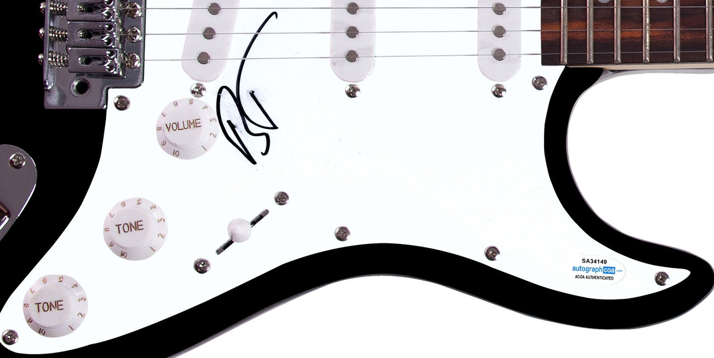 Dave Matthews Band Boyd Tinsley Signed Autographed Guitar ACOA Version 4