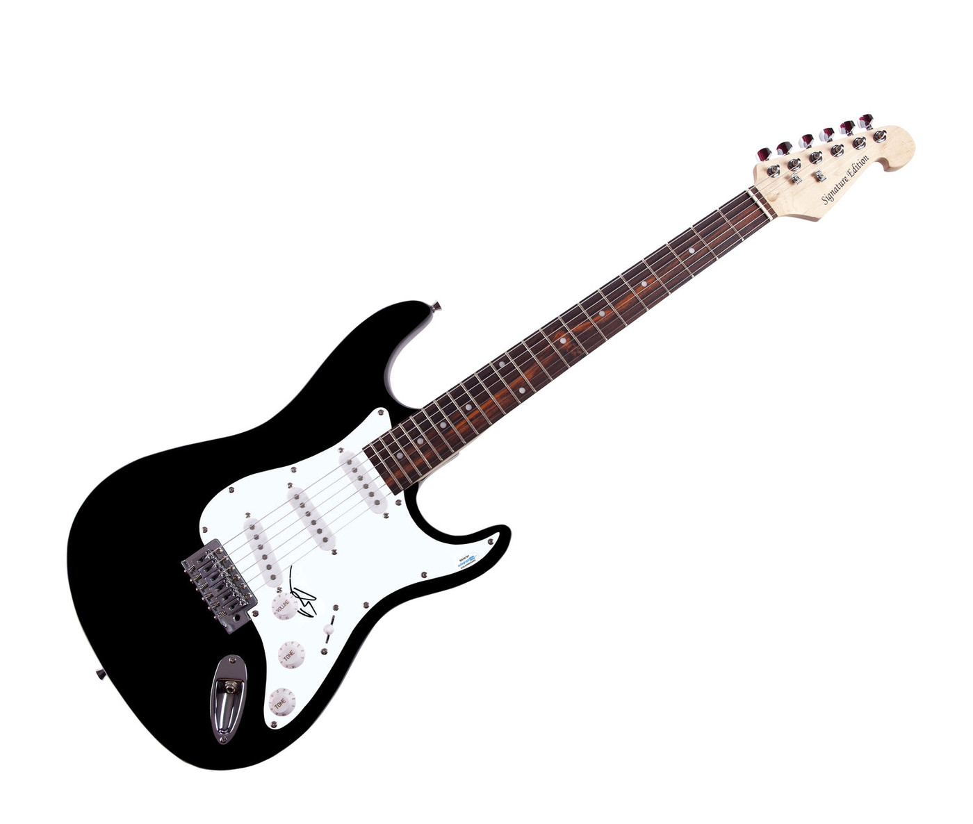 Dave Matthews Band Boyd Tinsley Signed Autographed Guitar ACOA Version 6