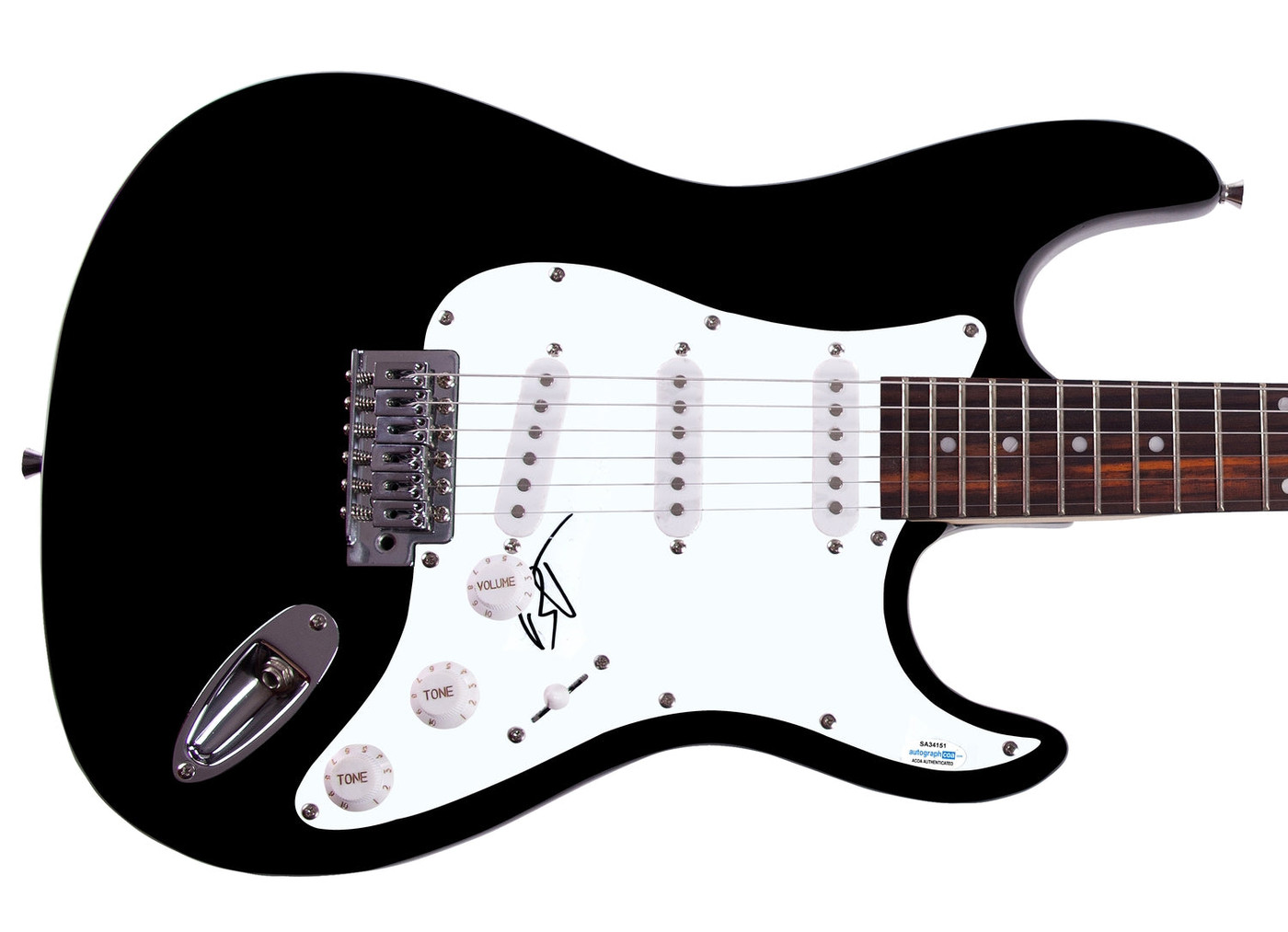Dave Matthews Band Boyd Tinsley Signed Autographed Guitar ACOA Version 6