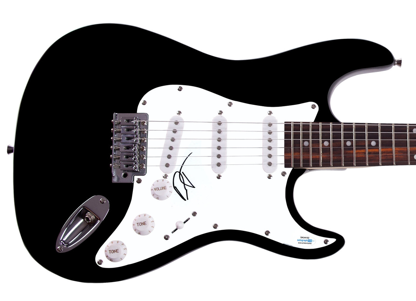 Dave Matthews Band Boyd Tinsley Signed Autographed Guitar ACOA Version 7