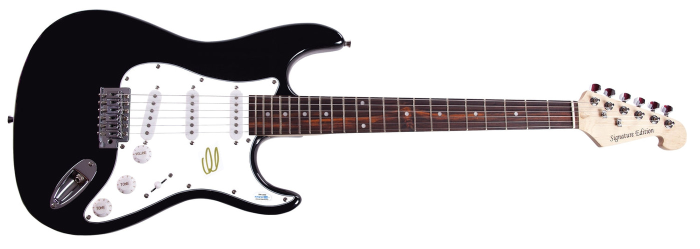 David Draiman Signed Autographed Guitar ACOA Version 2