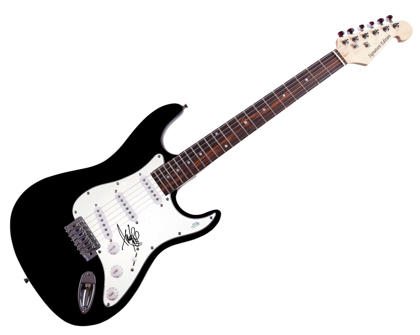 Evanescence Amy Lee Signed Autographed Guitar ACOA JSA