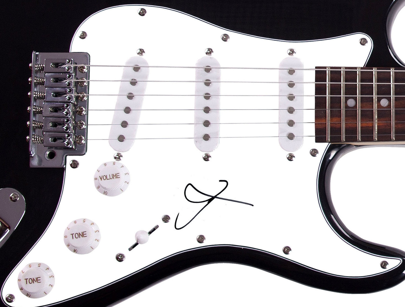 Fall Out Boy Pete Wentz Signed Autographed Guitar Version 3