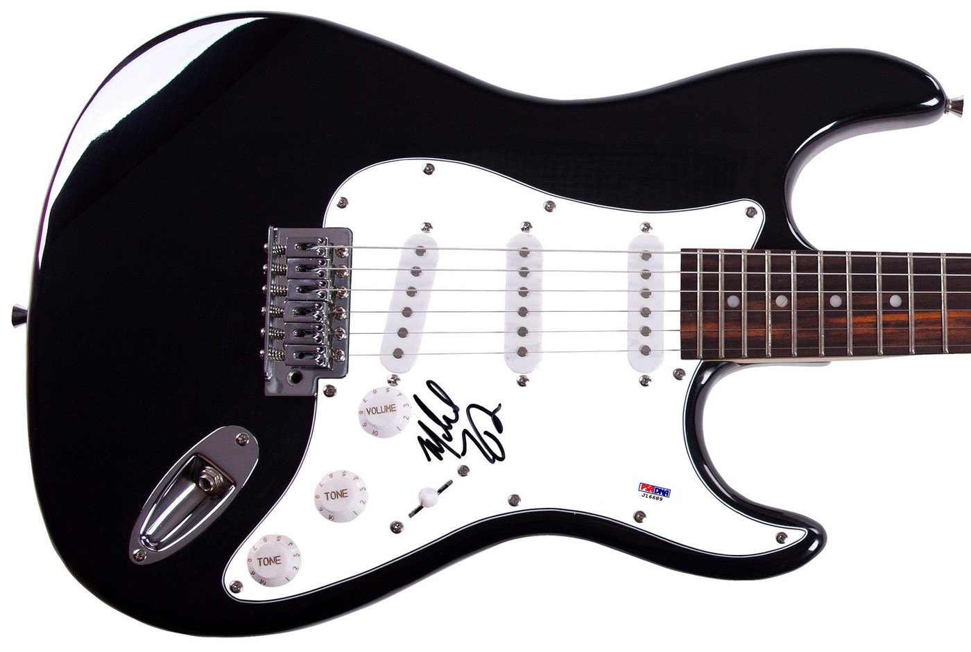 Fool's Gold Michael Tapper Signed Autographed Guitar PSA