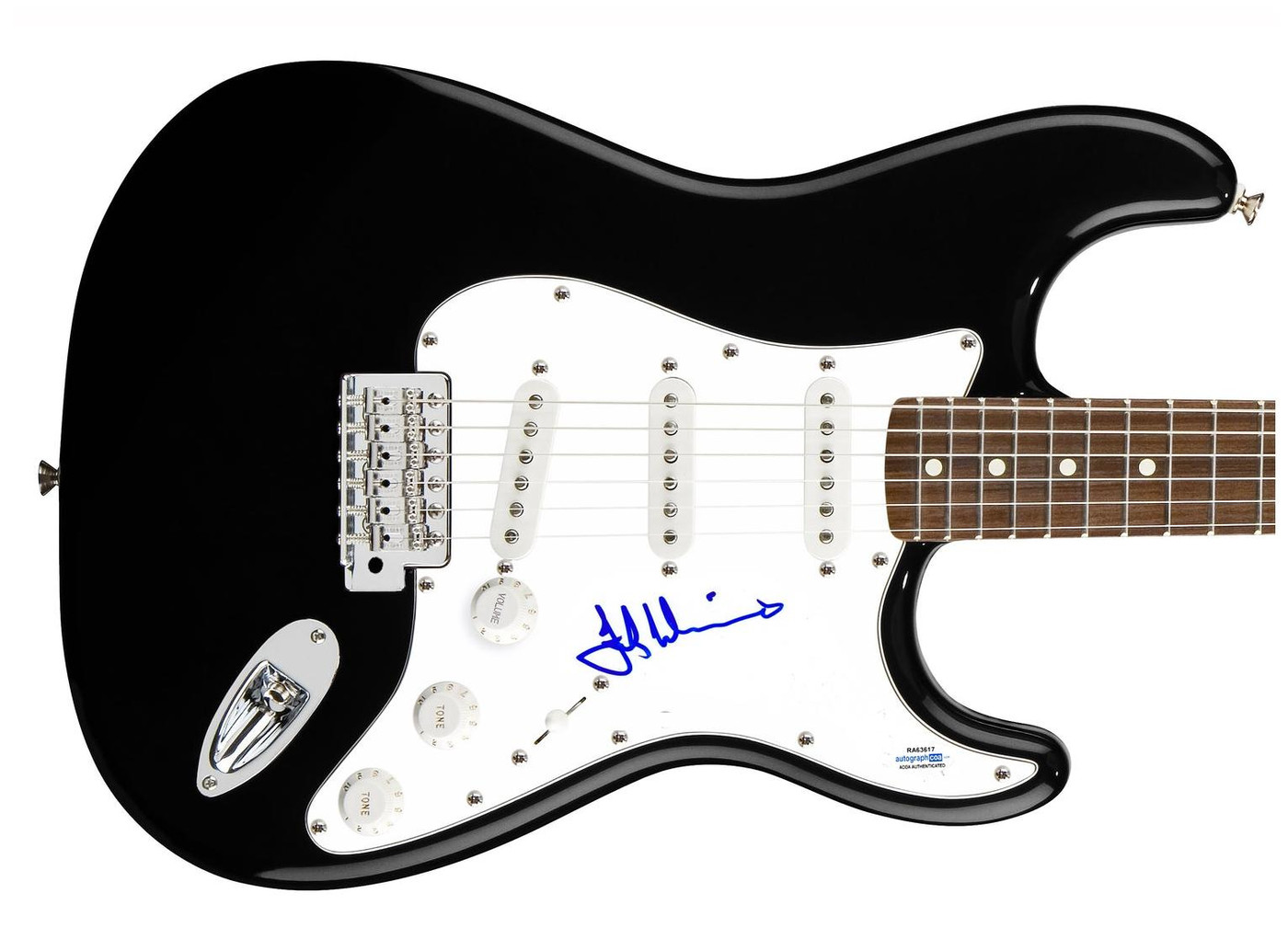 Frank Marino Signed Autographed Guitar ACOA Version 3