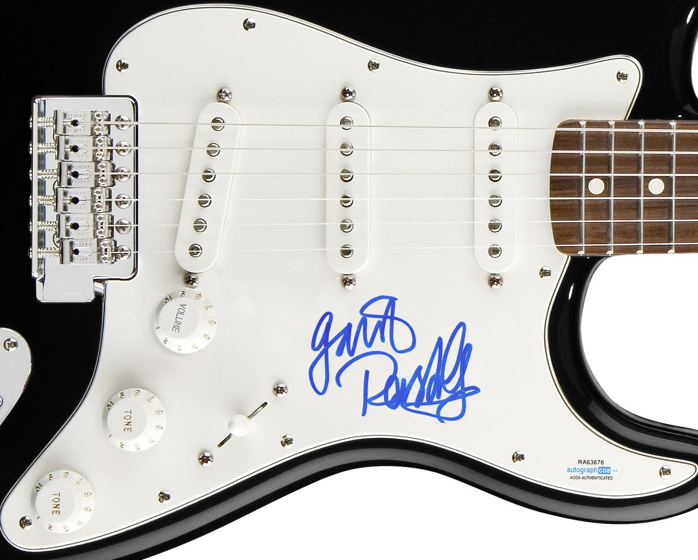 Gavin Rossdale Signed Autographed Guitar ACOA Version 2
