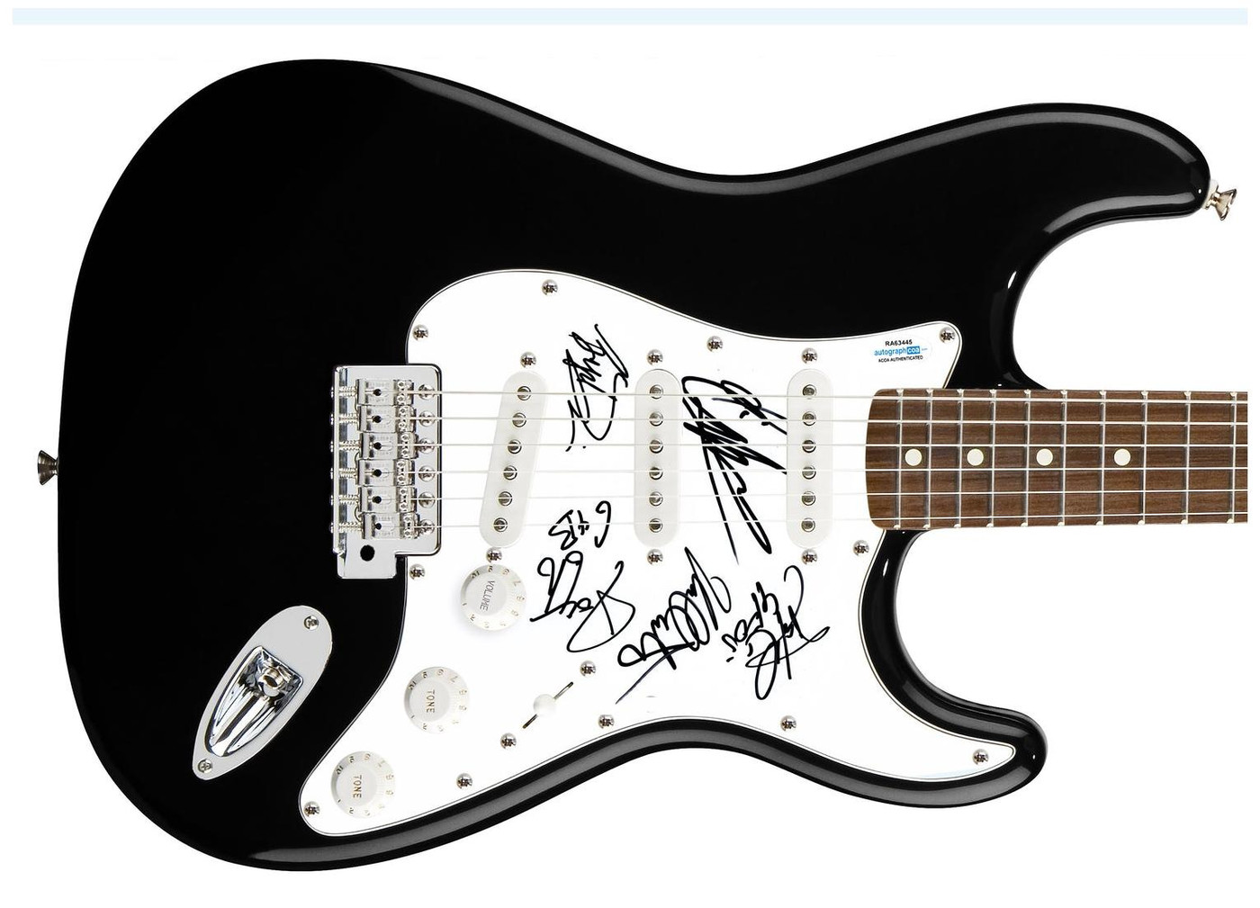 God Forbid Signed Autographed Guitar ACOA Version 1