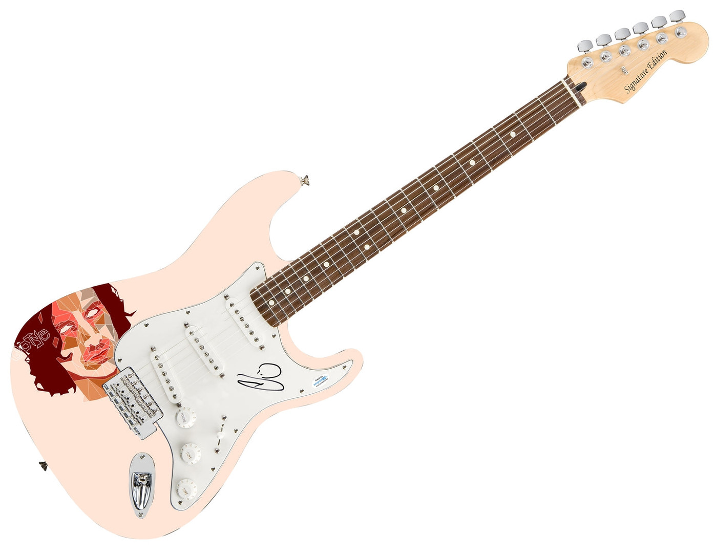 Gotye Signed Autographed Photo Graphics Guitar ACOA